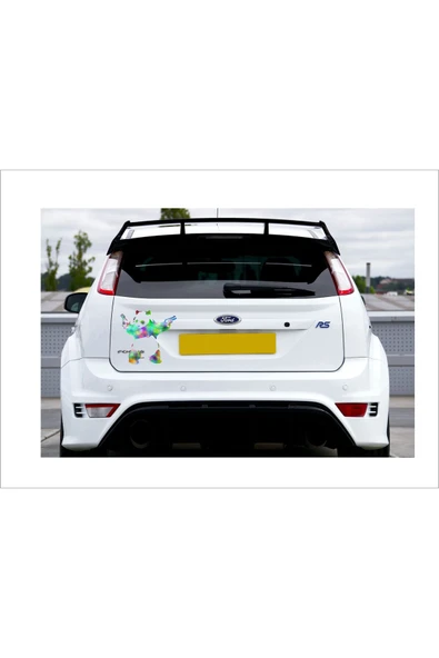 SEÇ SİLAHLI PANDA STİCKER ÇOK AMAÇLI STİCKER - Resim 3