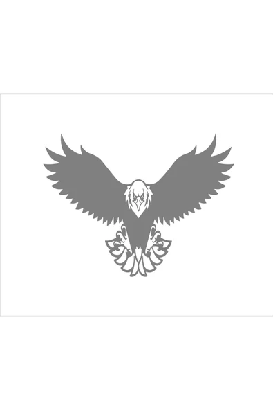 SEÇ Kartal Kanatları Açık Kartal Sticker ürün görseli 1