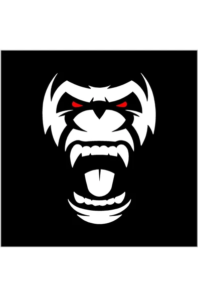 SEÇ Goril Surat Sticker Çok Amaçlı Sticker ürün görseli 1