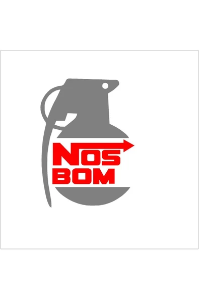SEÇ Nos Bomba Sticker Çok Amaçlı Sticker ürün görseli 1