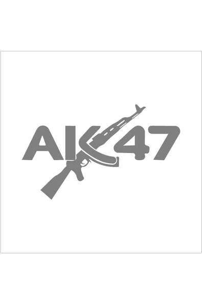 SEÇ Keleş AK-47 Yazı Ve Resim Sticker Çok Amaçlı Sticker ürün görseli 1