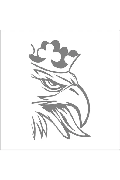 SEÇ Scania Taçlı Kartal Sticker Oto Sticker ürün görseli 1