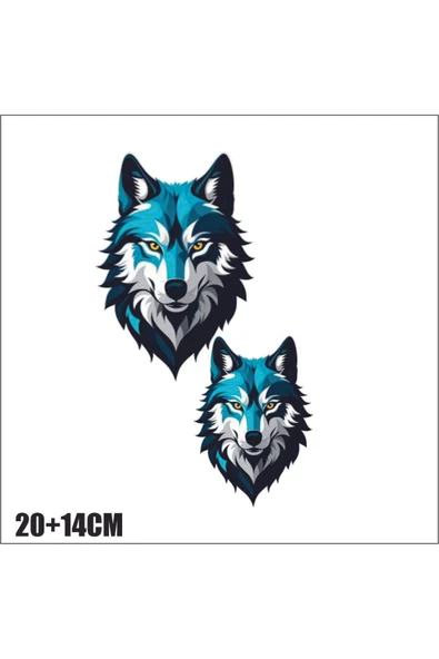 SEÇ Kurt başı sticker çok amaçlı - Resim 2