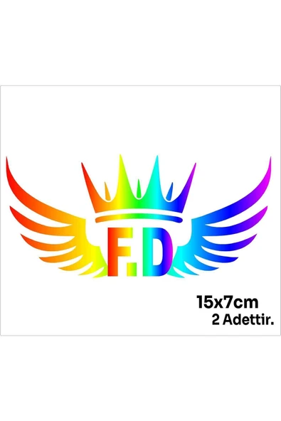 SEÇ Kişiye Özel Hologram Kask Sticker Çok Amaçlı Sticker ürün görseli 1