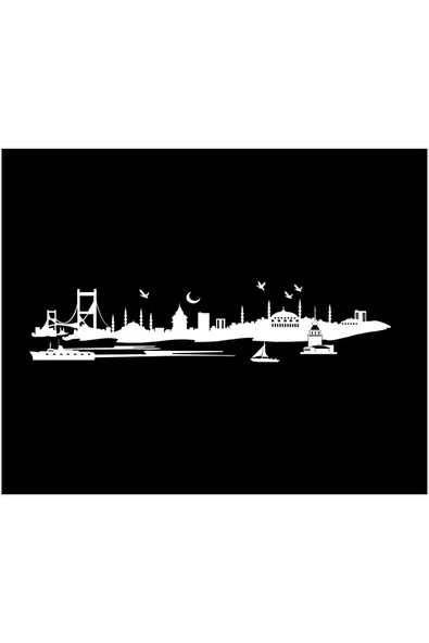 SEÇ Manzara İstanbul Sticker Oto Sticker ürün görseli 1