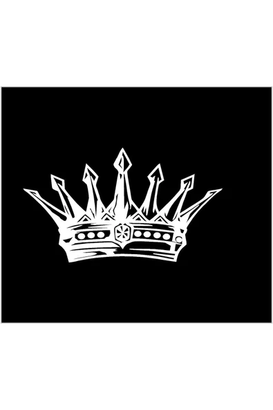 SEÇ The King Taç Sticker ürün görseli 1