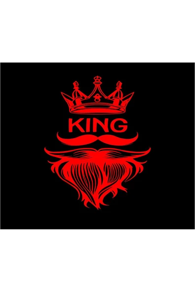 SEÇ Kral Tacı Ve Sakallı Adam Sticker ürün görseli 1