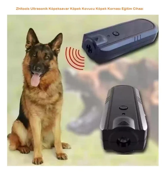Zhltools Ultrasonik Köpeksavar Köpek Kovucu Köpek Kornası Eğitim Cihazı ürün görseli 1