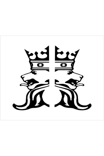 SEÇ Aslan Kral Cam Uyumlu Sticker Araba Sticker ürün görseli 1