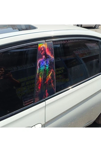 SEÇ GTA Andres Kapı Direği Sticker Araç Sticker - Resim 4
