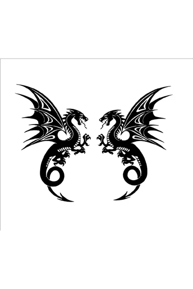 SEÇ Ejderha Sticker Etiket ürün görseli 1