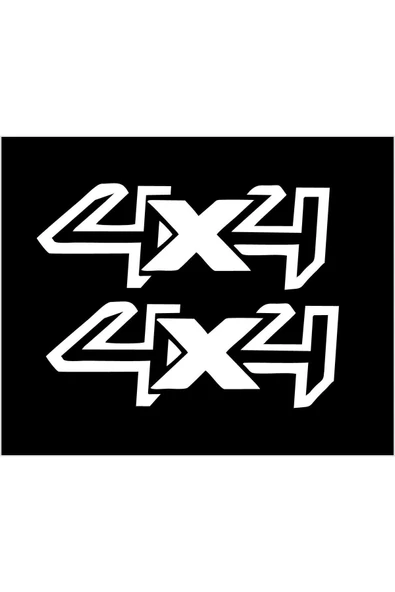 SEÇ 4X4 Sticker Oto Araba Sticker ürün görseli 1