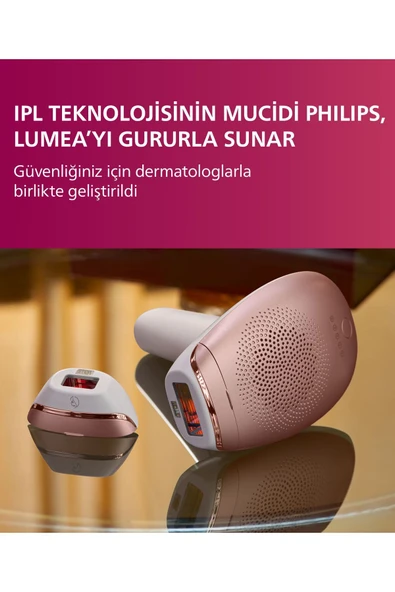 Philips Brı924/00 Lumea Lazer Epilasyon Ipl Tüy Alma Cihazı,çanta Ve Yüz Temizleme Cihazı Hediyeli ürün görseli 1