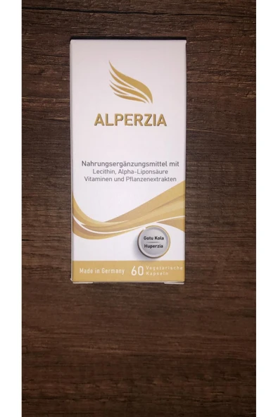 BST SUPPLEMENT Alperzıa 60 Vejeteryan Kapsül ürün görseli 1