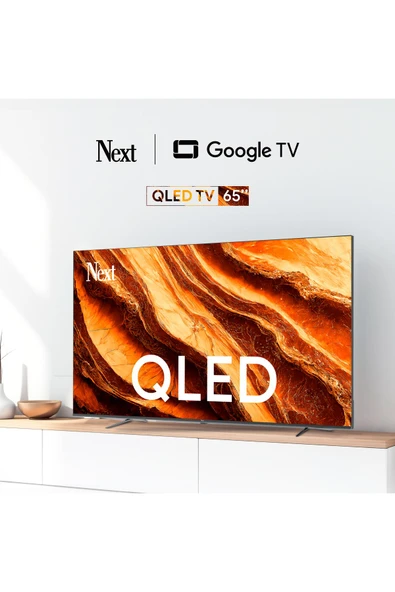 NEXT YE-65GFSG8-QLED 65" 165 Ekran UHD 4K Google TV ürün görseli 1