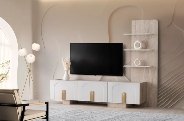 VİZON MDF TV ÜNİTESİ ürün görseli 1