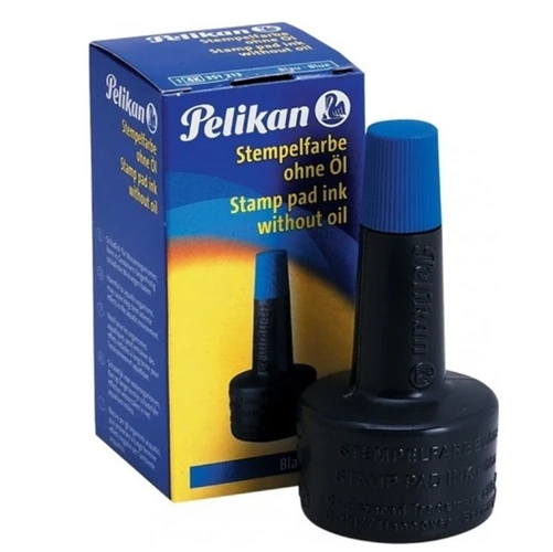 Pelikan Istampa Mürekkebi 30Cc Mavi - 3 adet ürün görseli 1