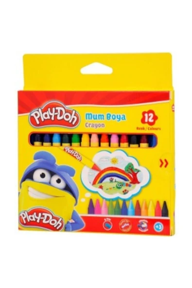 PLAY DOH CR-005 12 Lİ MUM BOYA ürün görseli 1