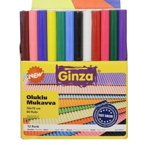 Oluklu Mukavva 50X70 Rulo Şeklinde Karışık  - 2 adet ürün görseli 1