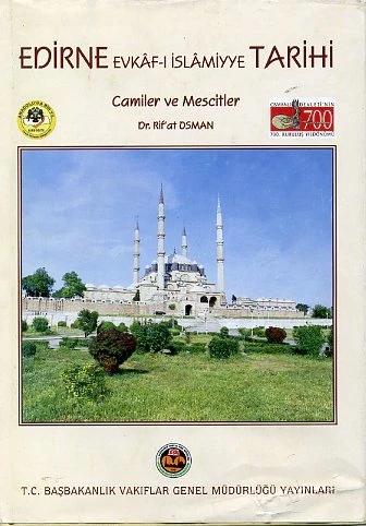 Edirne Evkâf I İslâmiyye Tarihi Camiler Ve Mescitler ürün görseli 1