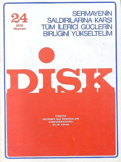 DİSK Dergisi 24 Haziran 1976 ürün görseli 1