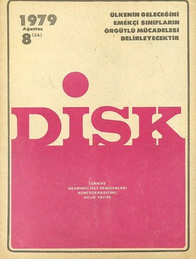 DİSK Dergisi 56 Ağustos 1979 ürün görseli 1
