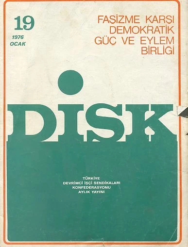 DİSK Dergisi 19 Ocak 1976 ürün görseli 1