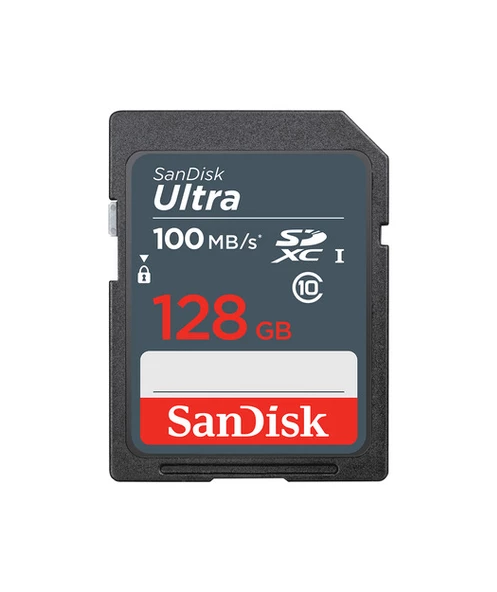SanDisk Ultra 128GB SDXC Memory Card 100 ürün görseli 1