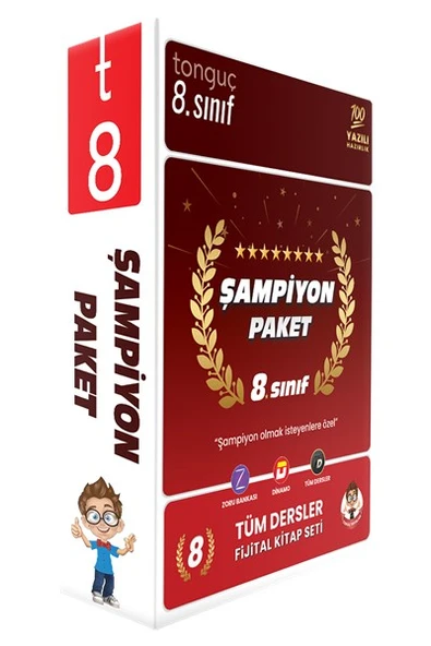 8. Sınıf Şampiyon Paketi Tonguç Akademi ürün görseli 1