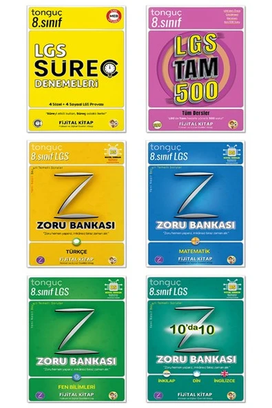LGS Kazandıran Set - 6 Kitap - Tonguç Yayınları ürün görseli 1