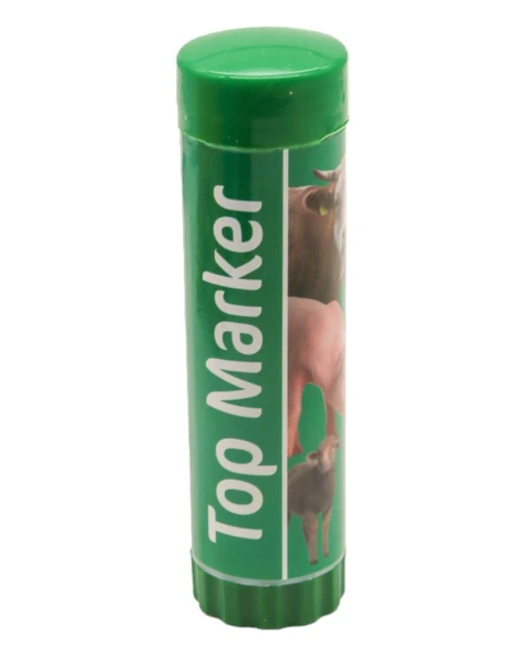 Top Marker Hayvan İşaretleme Kalemi YEŞİL ürün görseli 1
