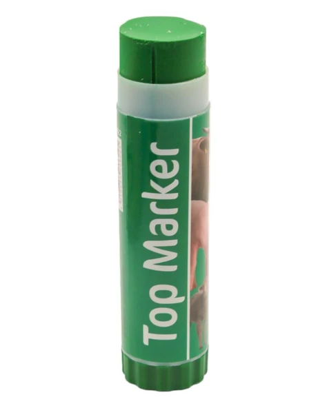Top Marker Hayvan İşaretleme Kalemi YEŞİL - Resim 4