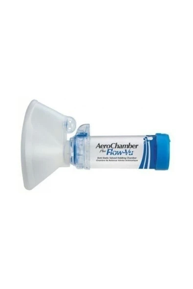 Aerochamber Hava Haznesi - Inhalator Mavi 5+ Yaş ürün görseli 1