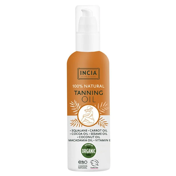 INCIA Bronzlaştırıcı Doğal Yağ 150 ml ürün görseli 1