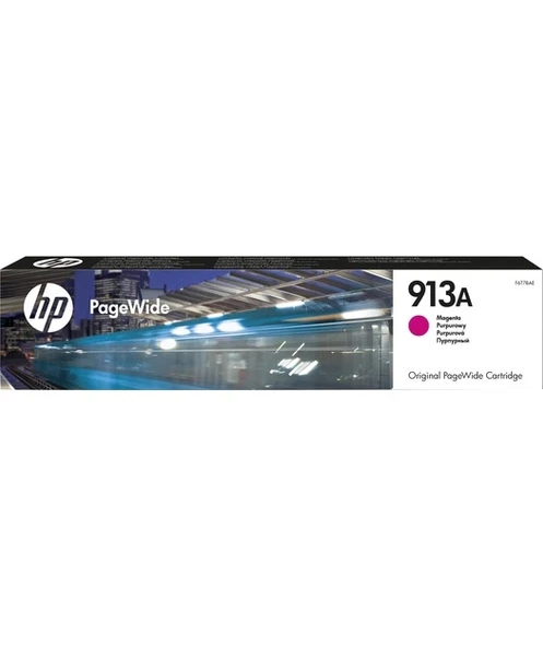 HP F6T78AE Magenta PageWide Kartuş (913A) ürün görseli 1