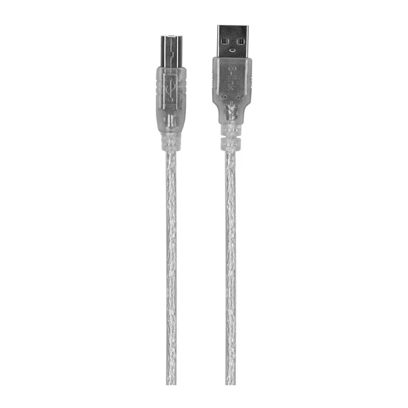 S-LINK SL-U2007  7m USB2.0  Şeffaf Yazıcı Kablosu ürün görseli 1