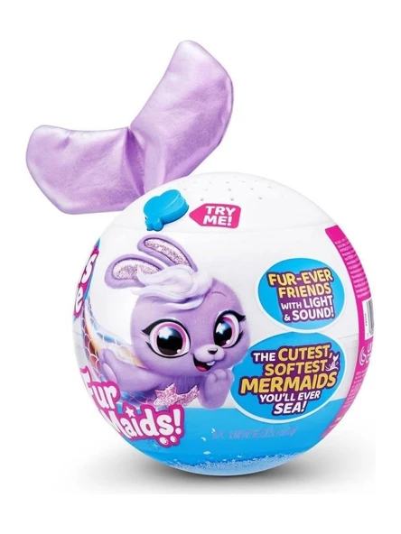 Giochi Preziosi Sesli ve Işıklı Pets Alive Furmaids Peluş PEL07000 ürün görseli 1