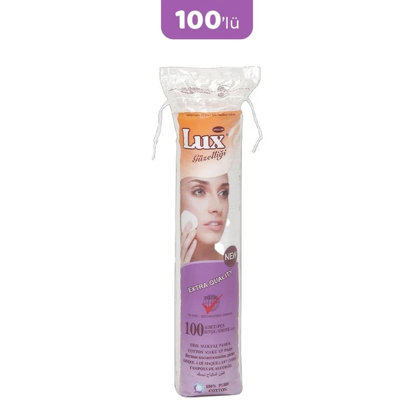 Lux Disk Makyaj Pamuğu 100'lü ürün görseli 1