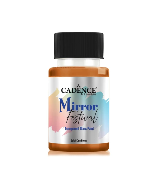 MIRROR FESTİVAL CAM BOYASI MF-04 ANTİK ALTIN 50ML ürün görseli 1