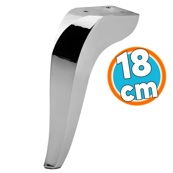Mobilya Kanepe Tv Ünitesi Koltuk Ayağı 18 Cm Krom Konsol Ayakları ürün görseli 1