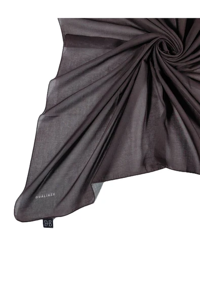 Dualinze Pamuklu Eşarp 120x120 cm - Resim 2