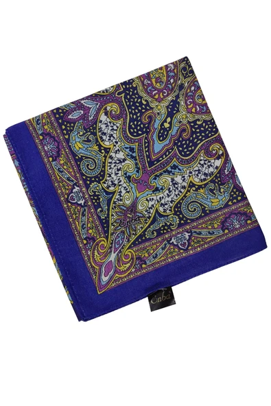 Enba Soft Pamuk Etnik Desenli Eşarp - Resim 3