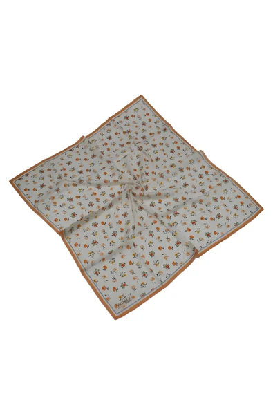 Mısırlı Eşarpları Silky Cocoon Sport Twill Çiçek Desenli Eşarp ürün görseli 1