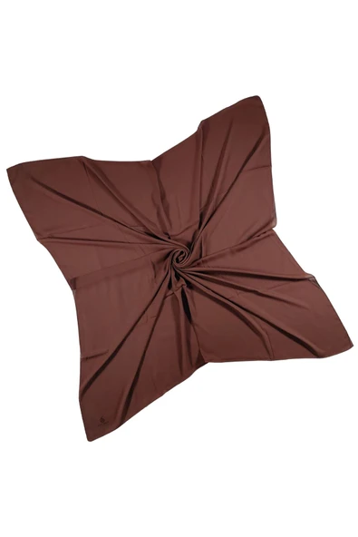 Mısırlı Eşarpları Queen Krep Düz Renk Eşarp 110x110 Cm ürün görseli 1