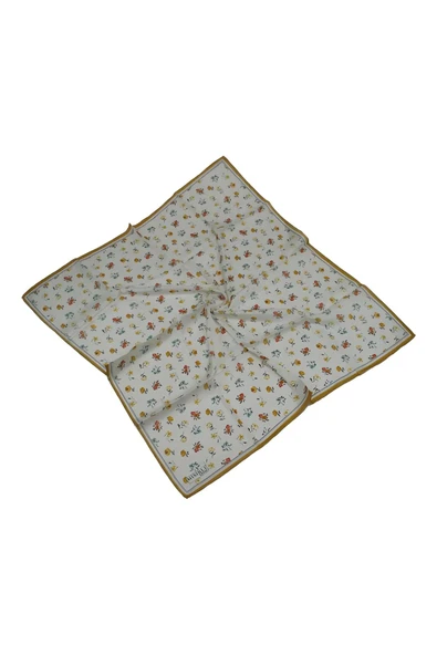 Mısırlı Eşarpları Silky Cocoon Sport Twill Çiçek Desenli Eşarp ürün görseli 1