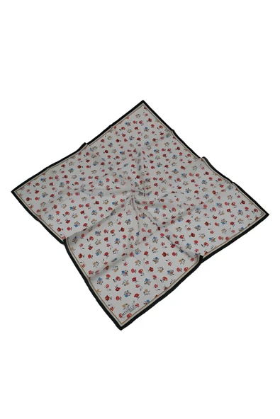 Mısırlı Eşarpları Silky Cocoon Sport Twill Çiçek Desenli Eşarp ürün görseli 1