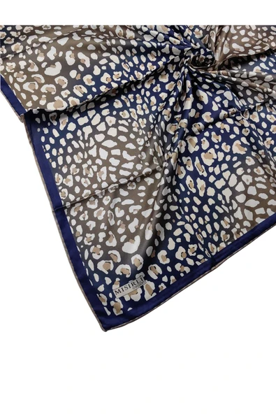 Ları Cocoon Twill ( Tivil ) Leopar Desenli Eşarp ürün görseli 1
