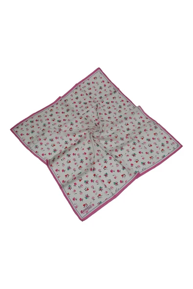Mısırlı Eşarpları Silky Cocoon Sport Twill Çiçek Desenli Eşarp ürün görseli 1