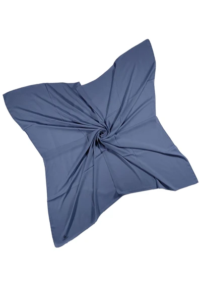 Mısırlı Eşarpları Queen Krep Düz Renk Eşarp 110x110 Cm ürün görseli 1