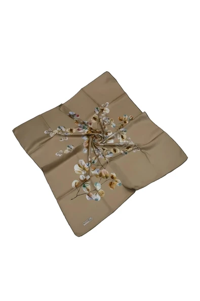 Mısırlı Eşarpları Cocoon Twill Sport Çiçek Desenli Eşarp ürün görseli 1